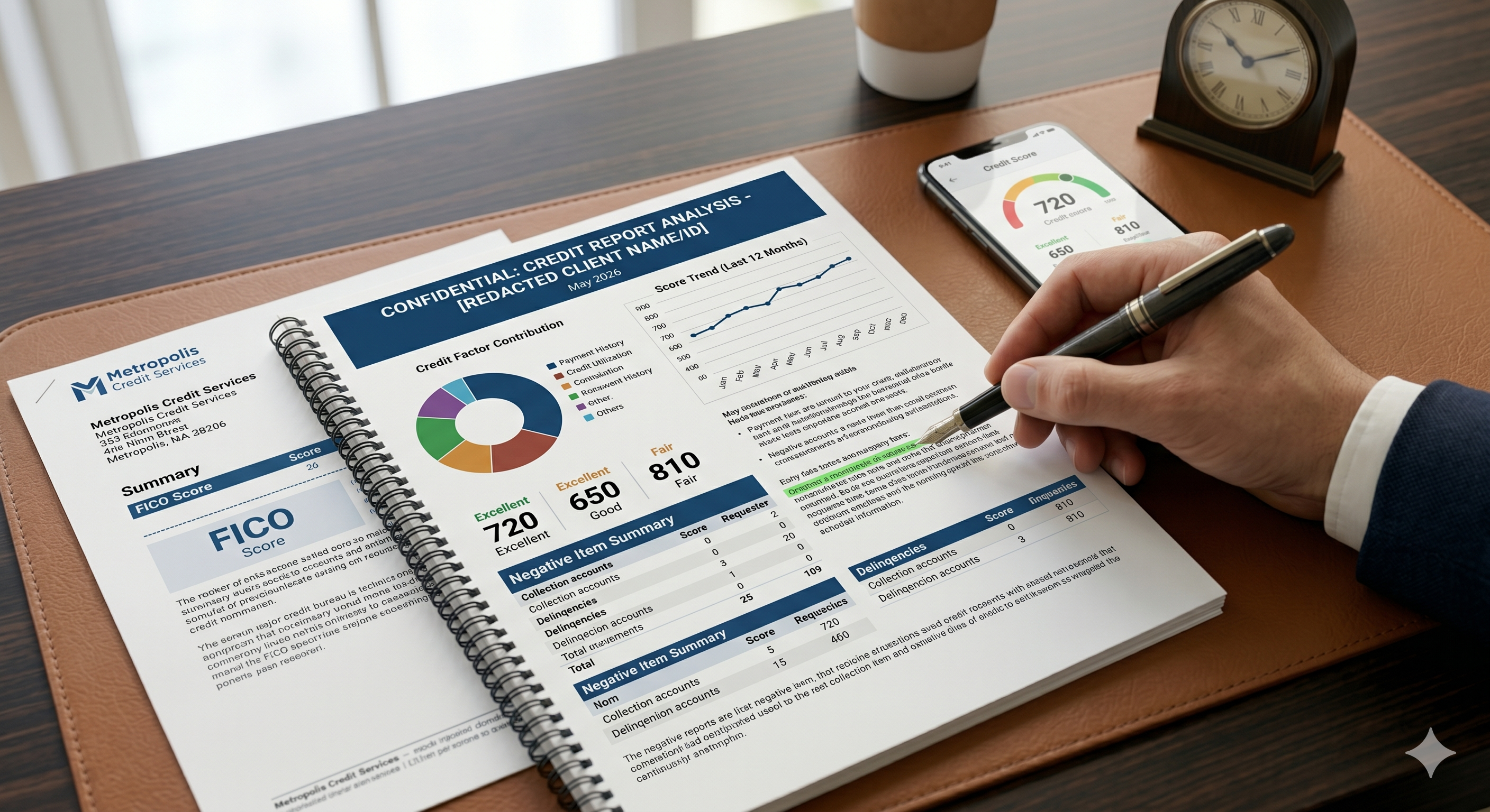 Credit Report Analysis